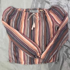 Hollister striped long sleeve